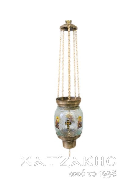 ΚΑΝΔΗΛΙ ΣΥΡΩΜΕΝΟ ΚΡΕΜΑΣΤΟ ΓΥΑΛΙΝΟ ΔΙΑΦΑΝΕΣ