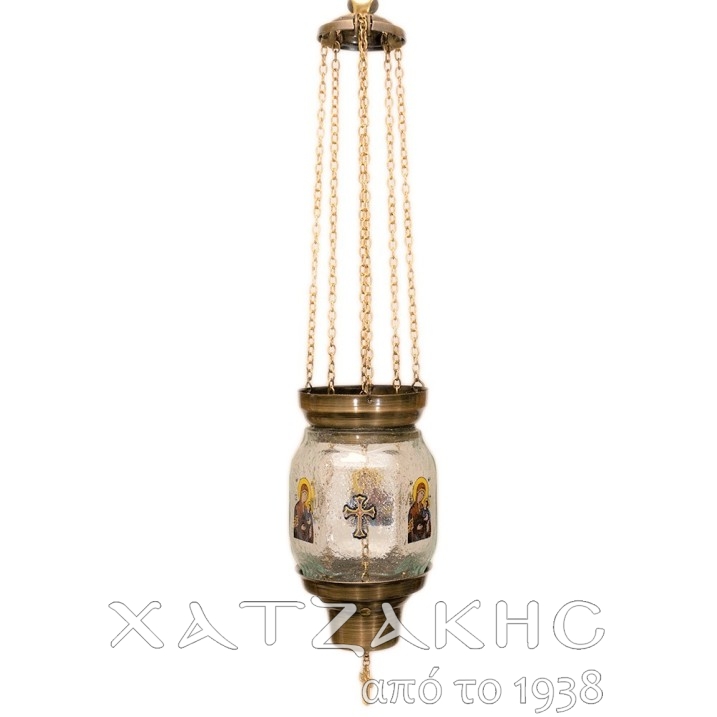 ΚΑΝΔΗΛΙ ΣΥΡΩΜΕΝΟ ΚΡΕΜΑΣΤΟ ΓΥΑΛΙΝΟ...