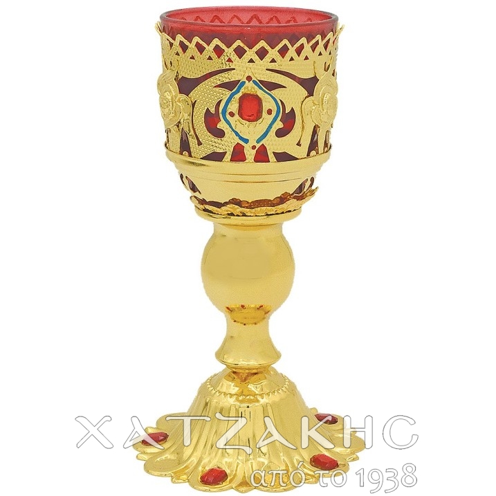 ΚΑΝΔΗΛΙ ΕΠΙΤΡΑΠΕΖΙΟ ΕΠIΧΡΥΣΟ 23CM