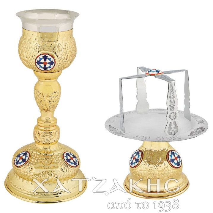 ΔΙΣΚΟΠΟΤΗΡΟ ΣΕΤ 250ml ΕΠΙΧΡΥΣΟ ΣΜΑΛΤΑΚΙΑ