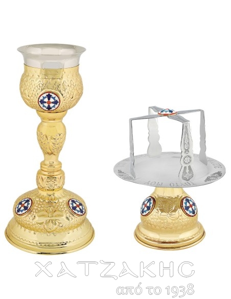 ΔΙΣΚΟΠΟΤΗΡΟ ΣΕΤ 250ml ΕΠΙΧΡΥΣΟ ΣΜΑΛΤΑΚΙΑ