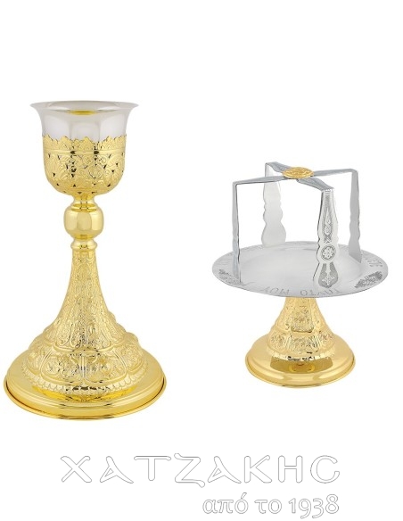 ΔΙΣΚΟΠΟΤΗΡΟ ΣΕΤ 400 ml ΕΠΙΧΡΥΣΟ ΣΚΑΛΙΣΤΟ