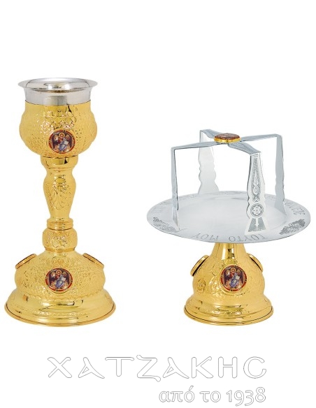 ΔΙΣΚΟΠΟΤΗΡΟ ΣΕΤ 250 ml ΕΠΙΧΡΥΣΟ ΣΚΑΛΙΣΤΟ ΕΙΚΟΝΕΣ