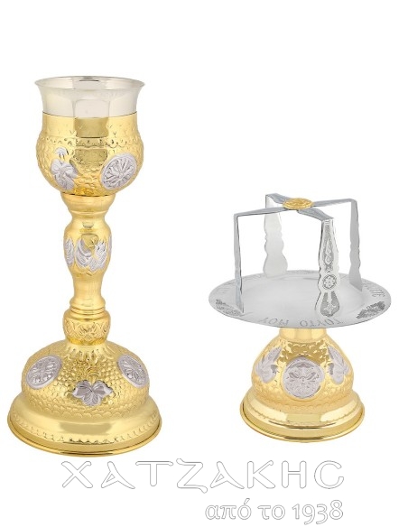 ΔΙΣΚΟΠΟΤΗΡΟ ΣΕΤ 250 ml ΕΠΙΧΡΥΣΟ ΣΚΑΛΙΣΤΟ