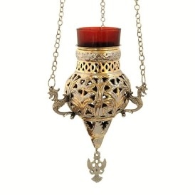 ΚΑΝΔΗΛΙ ΚΡΕΜΑΣΤΟ ΔΙΧΡΩΜΟ