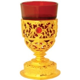 ΚΑΝΔΗΛΙ ΕΠΙΤΡΑΠΕΖΙΟ ΕΠIΧΡΥΣΟ