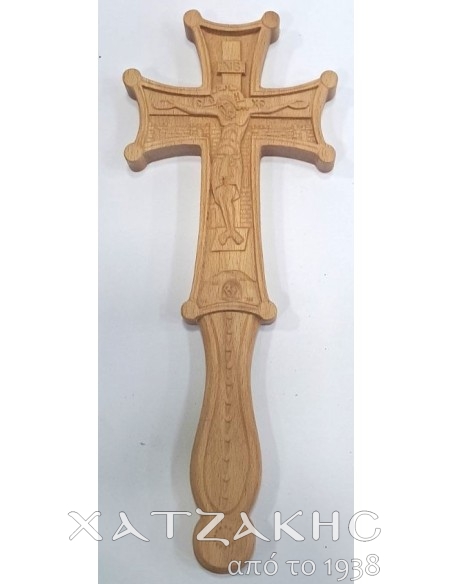 ΣΤΑΥΡΟΣ ΕΥΛΟΓΙΑΣ ΞΥΛΙΝΟΣ ΣΚΑΛΙΣΤΟΣ ΔΙΠΛΗΣ ΟΨΕΩΣ ΣΤΑΥΡΩΣΗ-ΑΝΑΣΤΑΣΗ