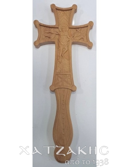 ΣΤΑΥΡΟΣ ΕΥΛΟΓΙΑΣ ΞΥΛΙΝΟΣ ΣΚΑΛΙΣΤΟΣ ΔΙΠΛΗΣ ΟΨΕΩΣ ΣΤΑΥΡΩΣΗ-ΑΝΑΣΤΑΣΗ