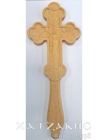 ΣΤΑΥΡΟΣ ΕΥΛΟΓΙΑΣ ΞΥΛΙΝΟΣ ΣΚΑΛΙΣΤΟΣ ΔΙΠΛΗΣ ΟΨΕΩΣ ΣΤΑΥΡΩΣΗ-ΒΑΠΤΙΣΗ