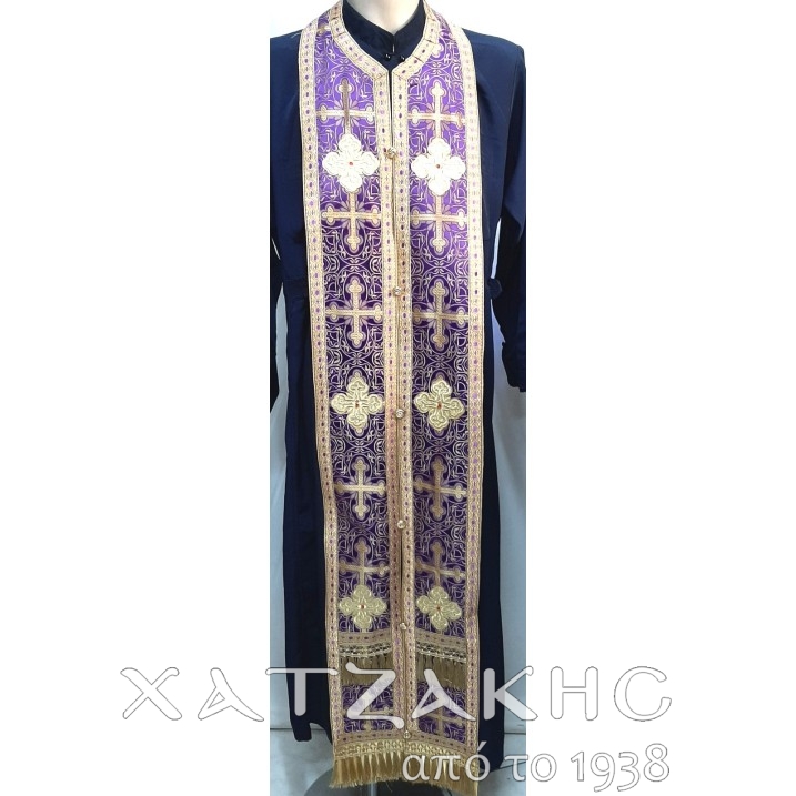 ΕΠΙΤΡΑΧΗΛΙΟ ΣΤΟΦΑ ΧΡΥΣΟ-ΜΩΒ