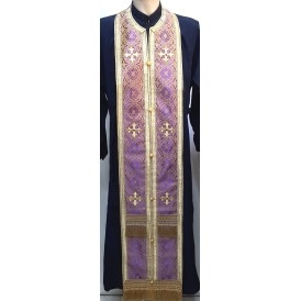 ΕΠΙΤΡΑΧΗΛΙΟ ΣΤΟΦΑ ΧΡΥΣΟ-ΜΩΒ