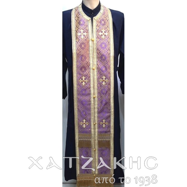 ΕΠΙΤΡΑΧΗΛΙΟ ΣΤΟΦΑ ΧΡΥΣΟ-ΜΩΒ