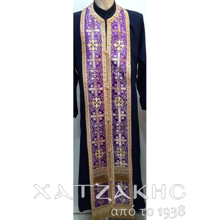 ΕΠΙΤΡΑΧΗΛΙΟ ΣΤΟΦΑ ΧΡΥΣΟ-ΜΩΒ