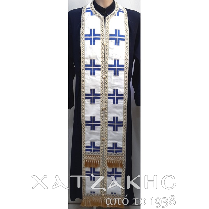 ΕΠΙΤΡΑΧΗΛΙΟ ΥΦΑΝΤΟ ΛΕΥΚΟ-ΜΠΛΕ