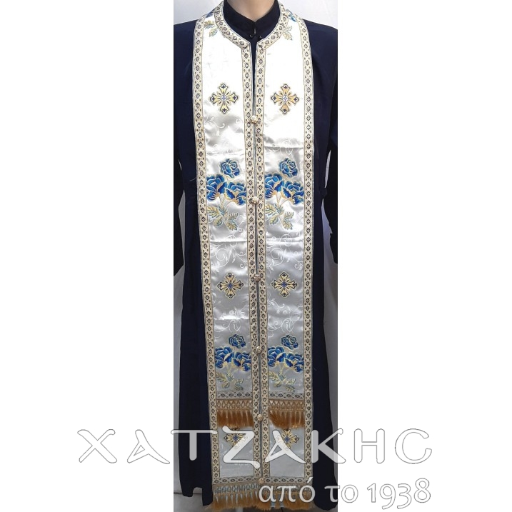 ΕΠΙΤΡΑΧΗΛΙΟ ΥΦΑΝΤΟ ΛΕΥΚΟ-ΧΡΥΣΟ-ΜΠΛΕ