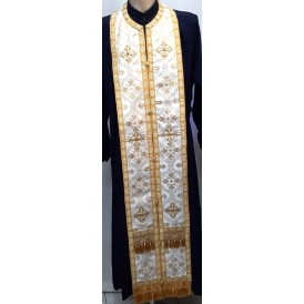 ΕΠΙΤΡΑΧΗΛΙΟ ΣΤΟΦΑ ΛΕΥΚΟ-ΧΡΥΣΟ