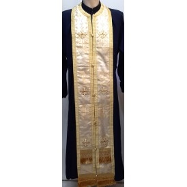 ΕΠΙΤΡΑΧΗΛΙΟ ΣΤΟΦΑ ΛΕΥΚΟ-ΧΡΥΣΟ