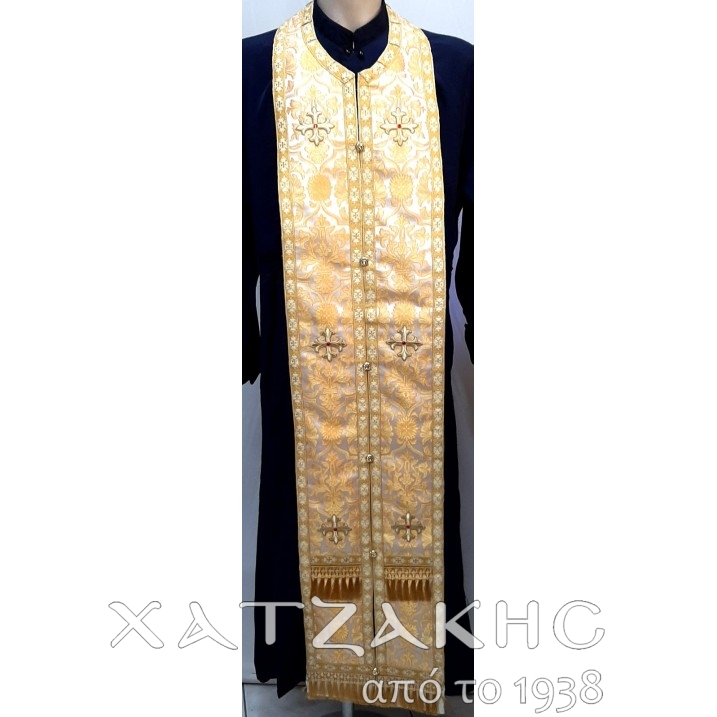 ΕΠΙΤΡΑΧΗΛΙΟ ΣΤΟΦΑ ΛΕΥΚΟ-ΧΡΥΣΟ