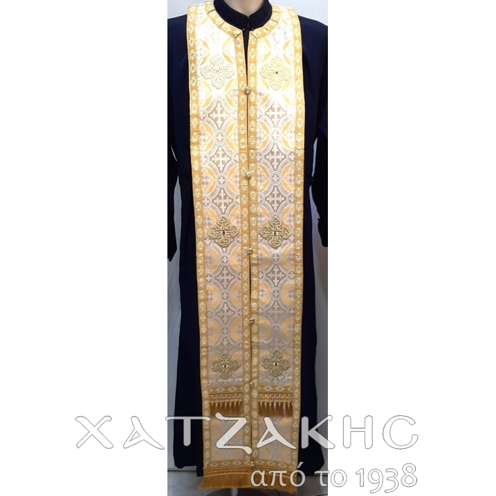 ΕΠΙΤΡΑΧΗΛΙΟ ΣΤΟΦΑ ΛΕΥΚΟ-ΧΡΥΣΟ