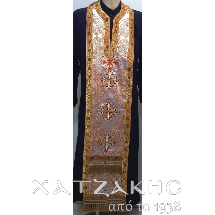 ΕΠΙΤΡΑΧΗΛΙΟ ΣΤΟΦΑ ΛΕΥΚΟ-ΧΡΥΣΟ-ΒΥΣΣΥΝΙ