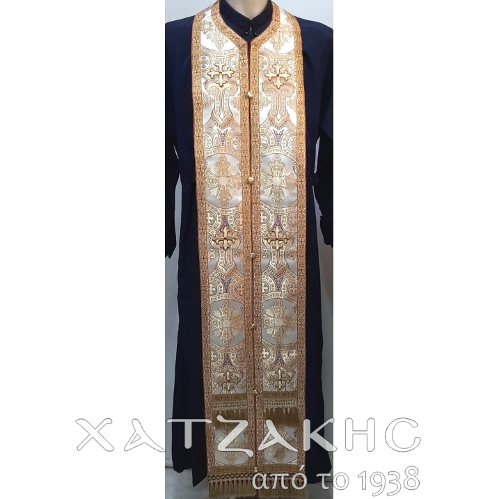 ΕΠΙΤΡΑΧΗΛΙΟ ΣΤΟΦΑ ΛΕΥΚΟ-ΧΡΥΣΟ