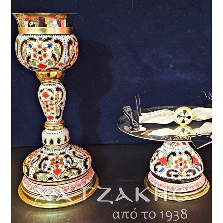 ΔΙΣΚΟΠΟΤΗΡΟ ΣΕΤ ΕΠΙΧΡΥΣΟ ΒΥΖΑΝΤΙΝΟ...