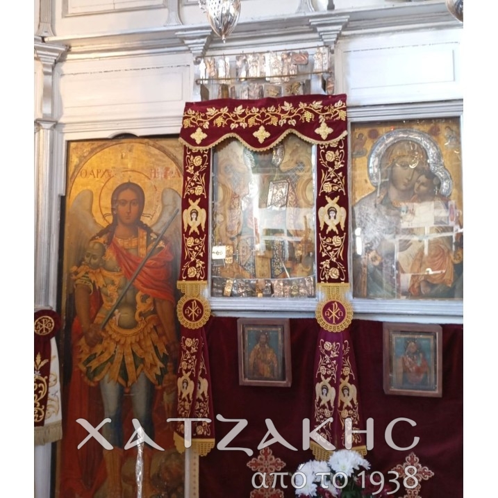 ΚΑΛΥΜΜΑ ΕΙΚΟΝΑΣ ΒΕΛΟΥΔΟ ΧΡΥΣΟΚΕΝΤΗΤΟ