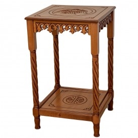 ΤΡΑΠΕΖΙ ΞΥΛΟΓΛΥΠΤΟ ΦΥΛΛΟ ΜΙΚΡΟ