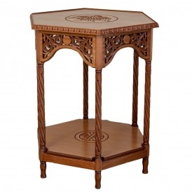 ΤΡΑΠΕΖΙ ΞΥΛΟΓΛΥΠΤΟ ΕΞΑΓΩΝΟ