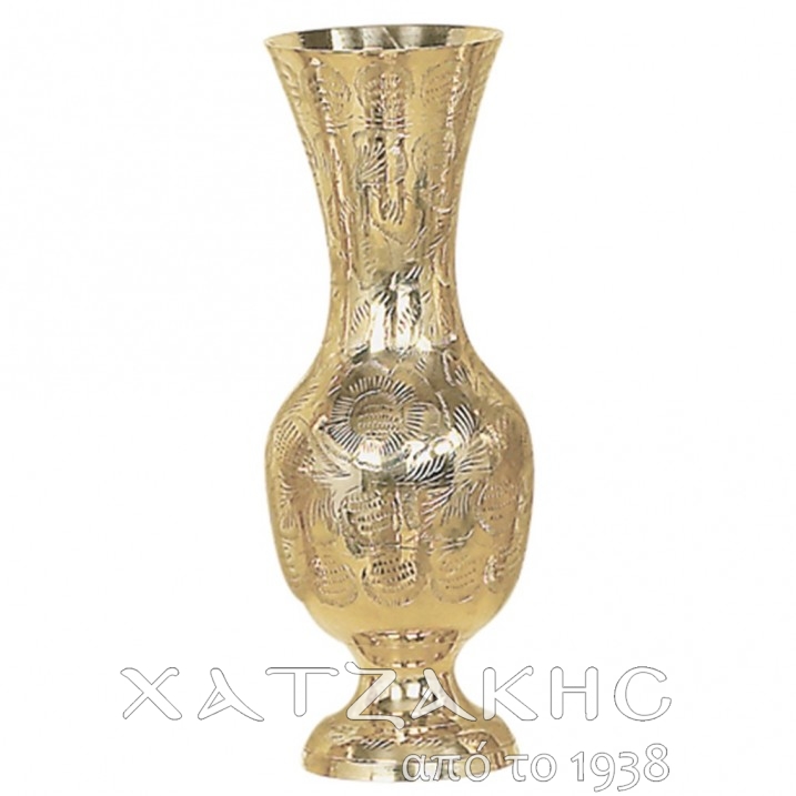 ΑΝΘΟΔΟΧΕΙΟ ΕΚΚΛΗΣΙΑΣ 40CM ΜΠΡΟΥTΖΙΝΟ