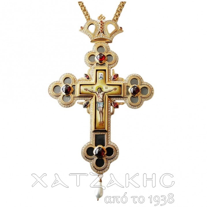 ΣΤΑΥΡΟΣ ΕΠΙΣΤΗΘΙΟΣ ΑΣΗΜΕΝΙΟΣ 925° ΜΕ...