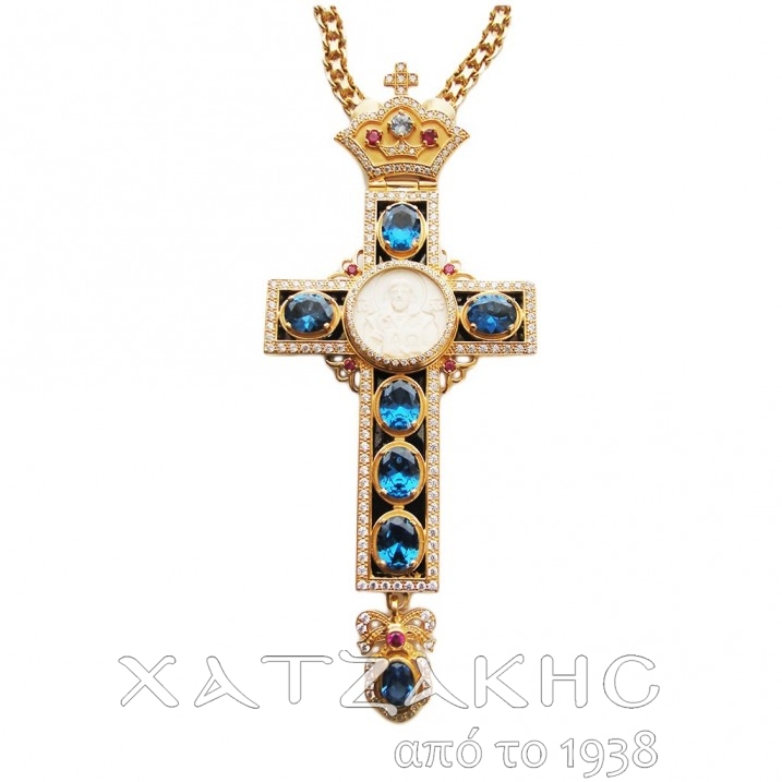 ΣΤΑΥΡΟΣ ΕΠΙΣΤΗΘΙΟΣ ΑΣΗΜΕΝΙΟΣ 925° ΜΕ...