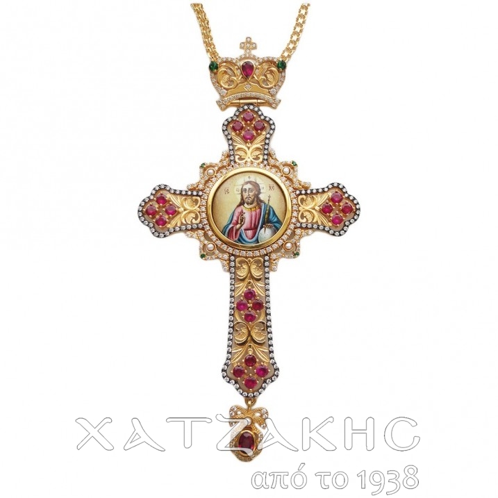 ΣΤΑΥΡΟΣ ΕΠΙΣΤΗΘΙΟΣ ΑΣΗΜΕΝΙΟΣ 925° ΜΕ...