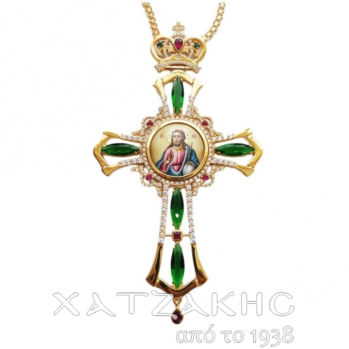 ΣΤΑΥΡΟΣ ΕΠΙΣΤΗΘΙΟΣ ΑΣΗΜΕΝΙΟΣ 925° ΜΕ...