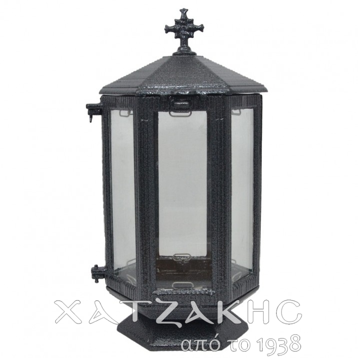 ΚΑΝΔΗΛΙ ΜΝΗΜΕΙΟΥ ΜΑΥΡΟ ΣΦΥΡΙΛΑΤΟ ΕΞΑΓΩΝΟ