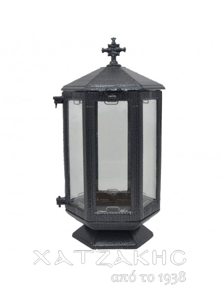 ΚΑΝΔΗΛΙ ΜΝΗΜΕΙΟΥ ΜΑΥΡΟ ΣΦΥΡΙΛΑΤΟ ΕΞΑΓΩΝΟ