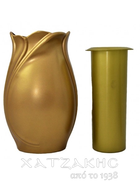 ΑΝΘΟΔΟΧΕΙΟ ΤΟΥΛΙΠΑ ΜΝΗΜΕΙΟΥ ΜΠΡΟΝΖΕ 30Χ17CM