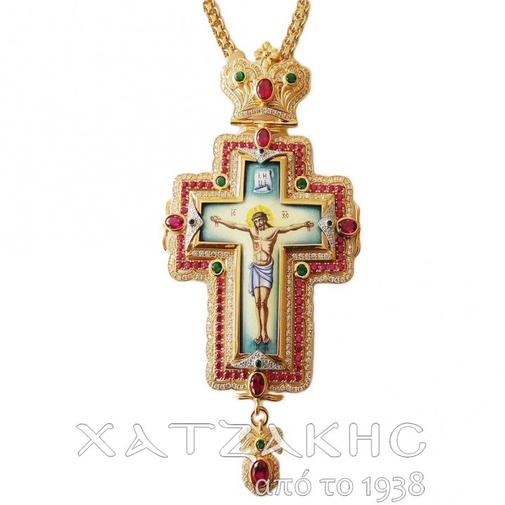 ΣΤΑΥΡΟΣ ΕΠΙΣΤΗΘΙΟΣ ΑΣΗΜΕΝΙΟΣ 925° ΜΕ...