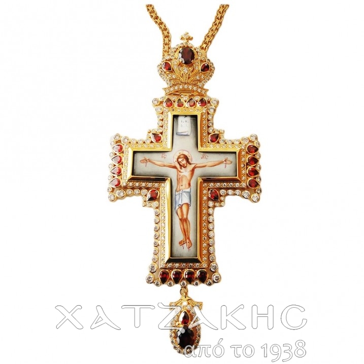 ΣΤΑΥΡΟΣ ΕΠΙΣΤΗΘΙΟΣ ΑΣΗΜΕΝΙΟΣ 925° ΜΕ...