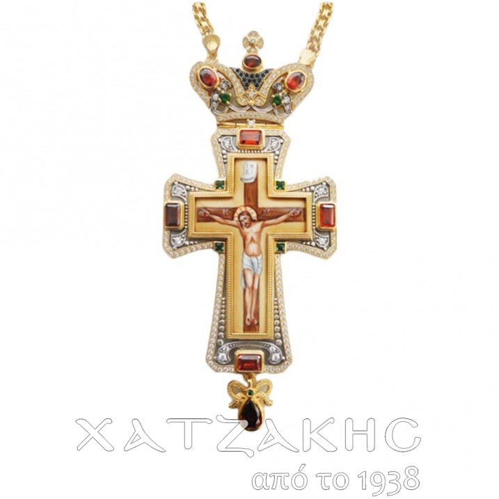 ΣΤΑΥΡΟΣ ΕΠΙΣΤΗΘΙΟΣ ΑΣΗΜΕΝΙΟΣ 925° ΜΕ...