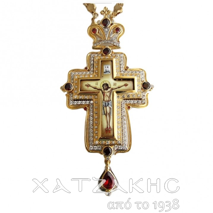 ΣΤΑΥΡΟΣ ΕΠΙΣΤΗΘΙΟΣ ΑΣΗΜΕΝΙΟΣ 925° ΜΕ...