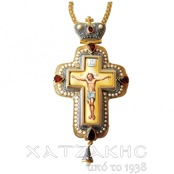 ΣΤΑΥΡΟΣ ΕΠΙΣΤΗΘΙΟΣ ΑΣΗΜΕΝΙΟΣ 925° ΜΕ...