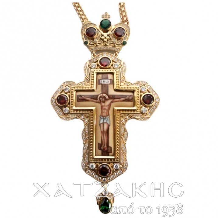 ΣΤΑΥΡΟΣ ΕΠΙΣΤΗΘΙΟΣ ΑΣΗΜΕΝΙΟΣ 925° ΜΕ...