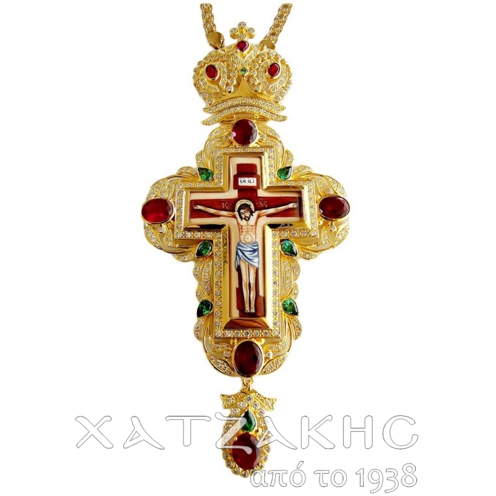 ΣΤΑΥΡΟΣ ΕΠΙΣΤΗΘΙΟΣ ΑΣΗΜΕΝΙΟΣ 925° ΜΕ...