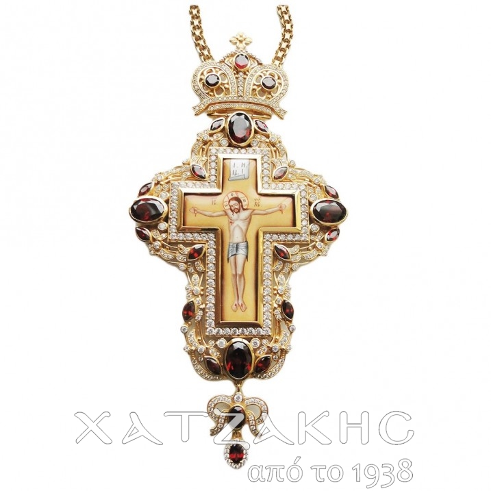 ΣΤΑΥΡΟΣ ΕΠΙΣΤΗΘΙΟΣ ΑΣΗΜΕΝΙΟΣ 925° ΜΕ...