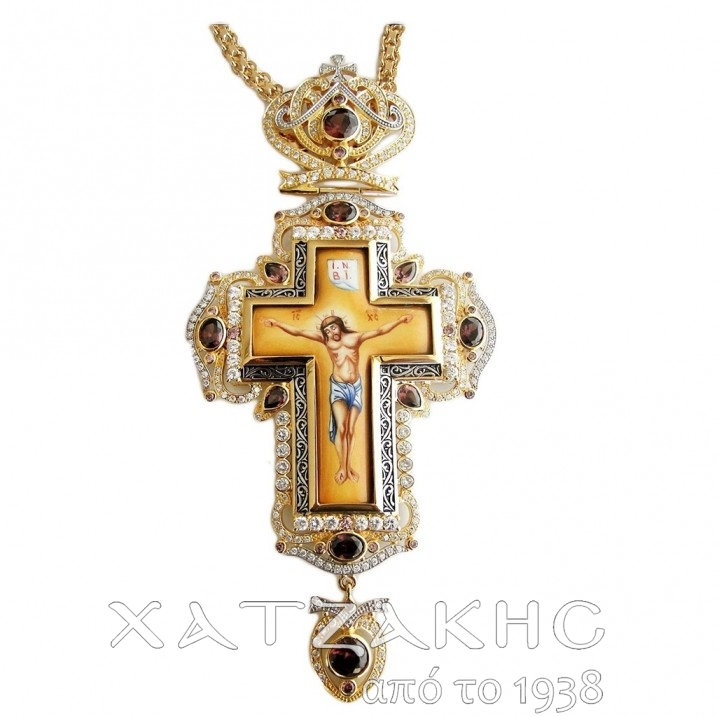 ΣΤΑΥΡΟΣ ΕΠΙΣΤΗΘΙΟΣ ΑΣΗΜΕΝΙΟΣ 925° ΜΕ...