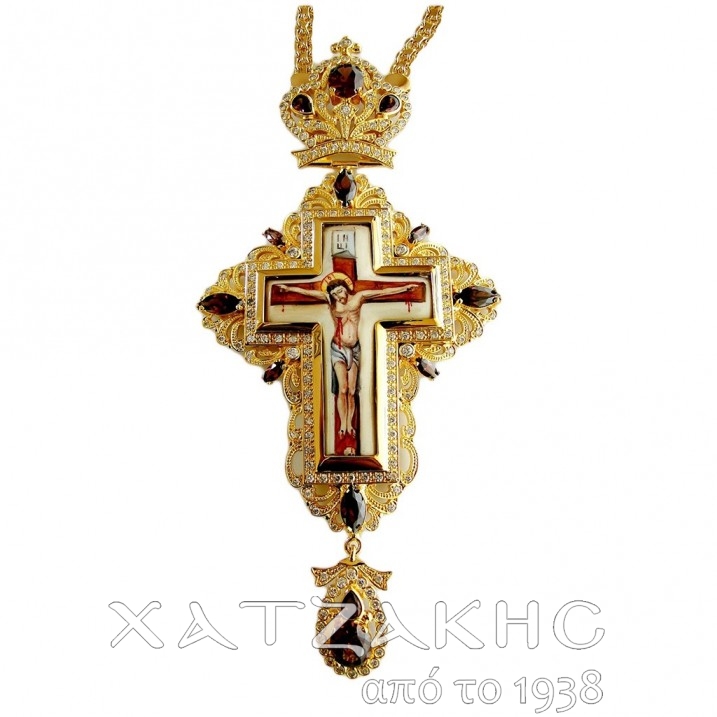 ΣΤΑΥΡΟΣ ΕΠΙΣΤΗΘΙΟΣ ΑΣΗΜΕΝΙΟΣ 925° ΜΕ...