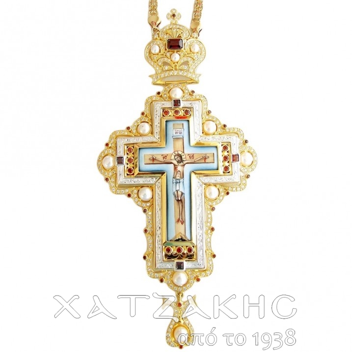 ΣΤΑΥΡΟΣ ΕΠΙΣΤΗΘΙΟΣ ΑΣΗΜΕΝΙΟΣ 925° ΜΕ...