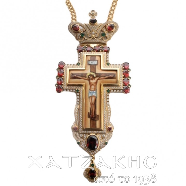 ΣΤΑΥΡΟΣ ΕΠΙΣΤΗΘΙΟΣ ΑΣΗΜΕΝΙΟΣ 925° ΜΕ...