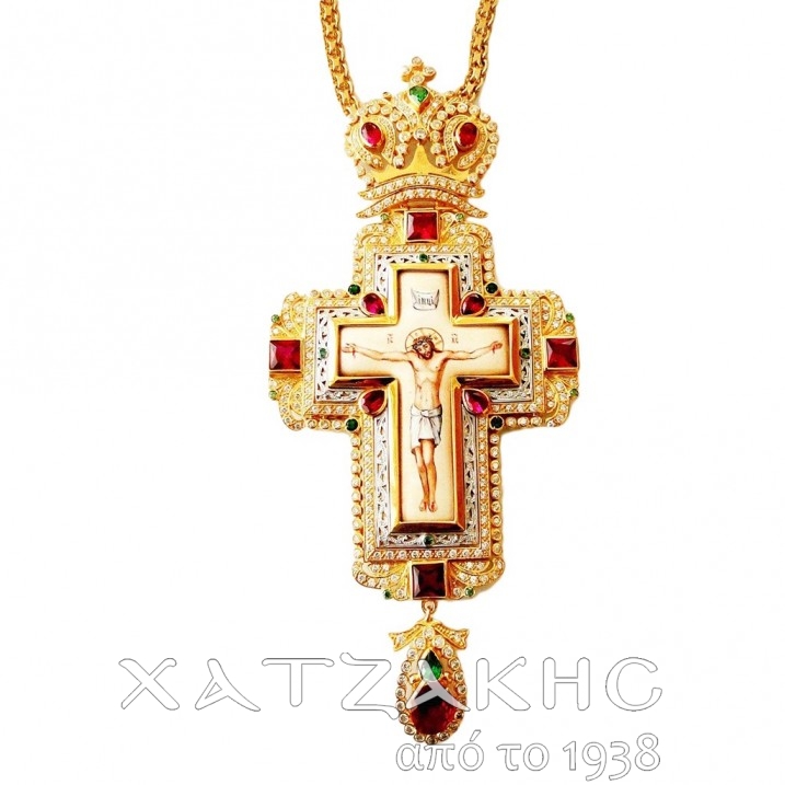 ΣΤΑΥΡΟΣ ΕΠΙΣΤΗΘΙΟΣ ΑΣΗΜΕΝΙΟΣ 925° ΜΕ...